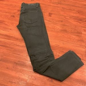 Dark forest green skinny jeans